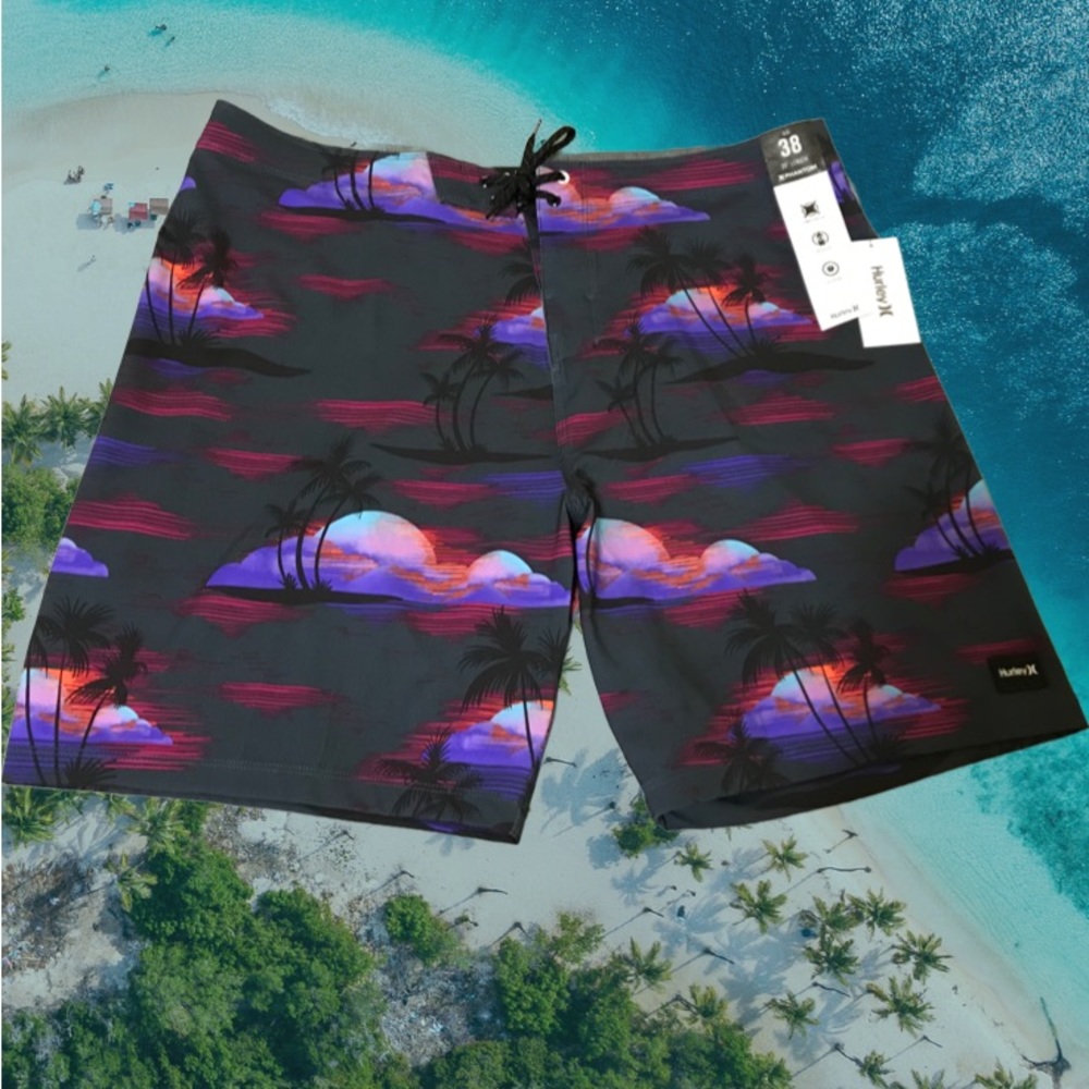 Hurley Men’s Phantom Weekender 20” Board Swim Shorts